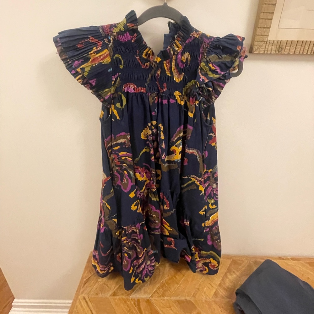Colorful Ruffled Dress